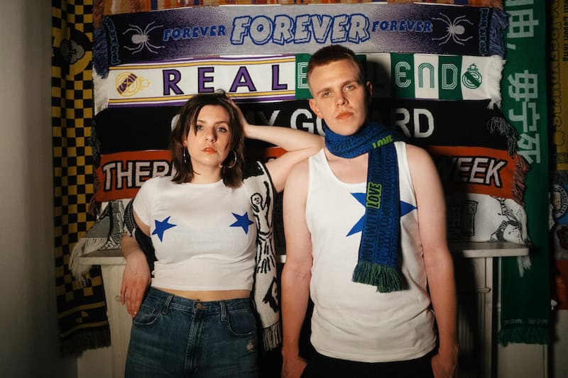 Lucky Iris duo Maeve Florsheim and Jasper Exley shot by Emily Bradley
