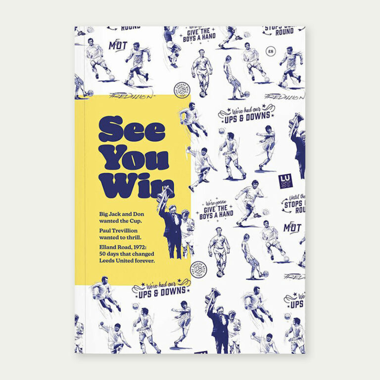 The cover of See You Win: TSB & Trevillion special issue bookazine, featuring a collage of Paul Trevillion artwork by Ed Cowburn