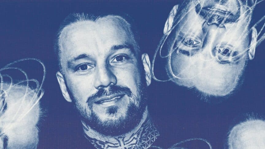 Jamie O'Hara staring vacantly into space as if his brain is full of hot air. Oh wait, it is