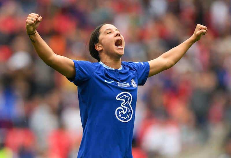 Sam Kerr relishing playing for Chelsea