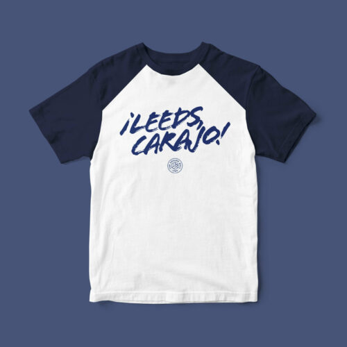 ¡LEEDS, CARAJO! baseball t-shirt