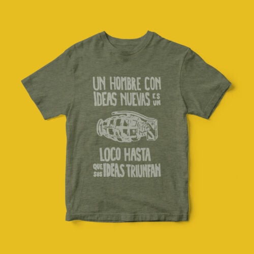 Marcelo Bielsa ‘A Madman Triumphs’ grenade t-shirt