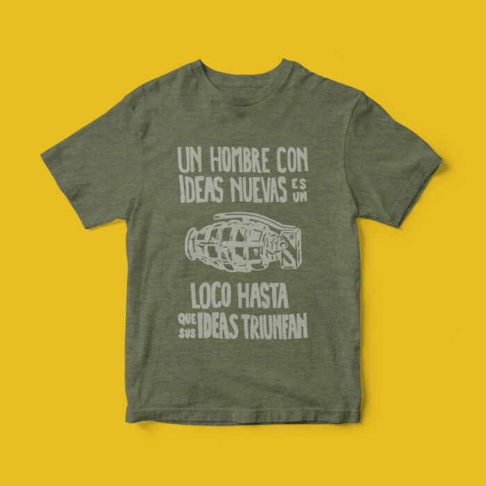 Marcelo Bielsa ‘A Madman Triumphs’ grenade t-shirt