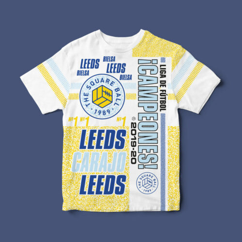 Leeds Campeón all-over print t-shirt