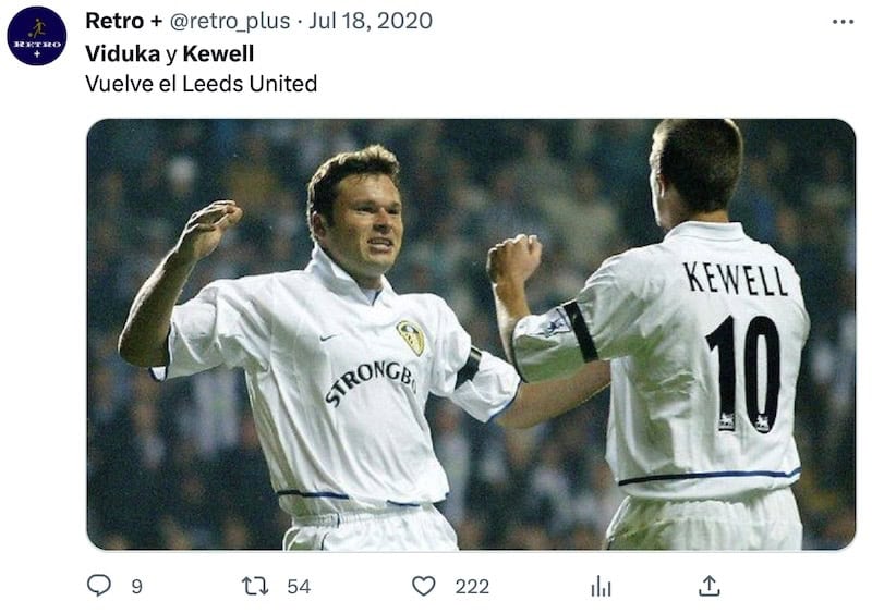 Viduka and Kewell in action for Leeds Leeds Leeds