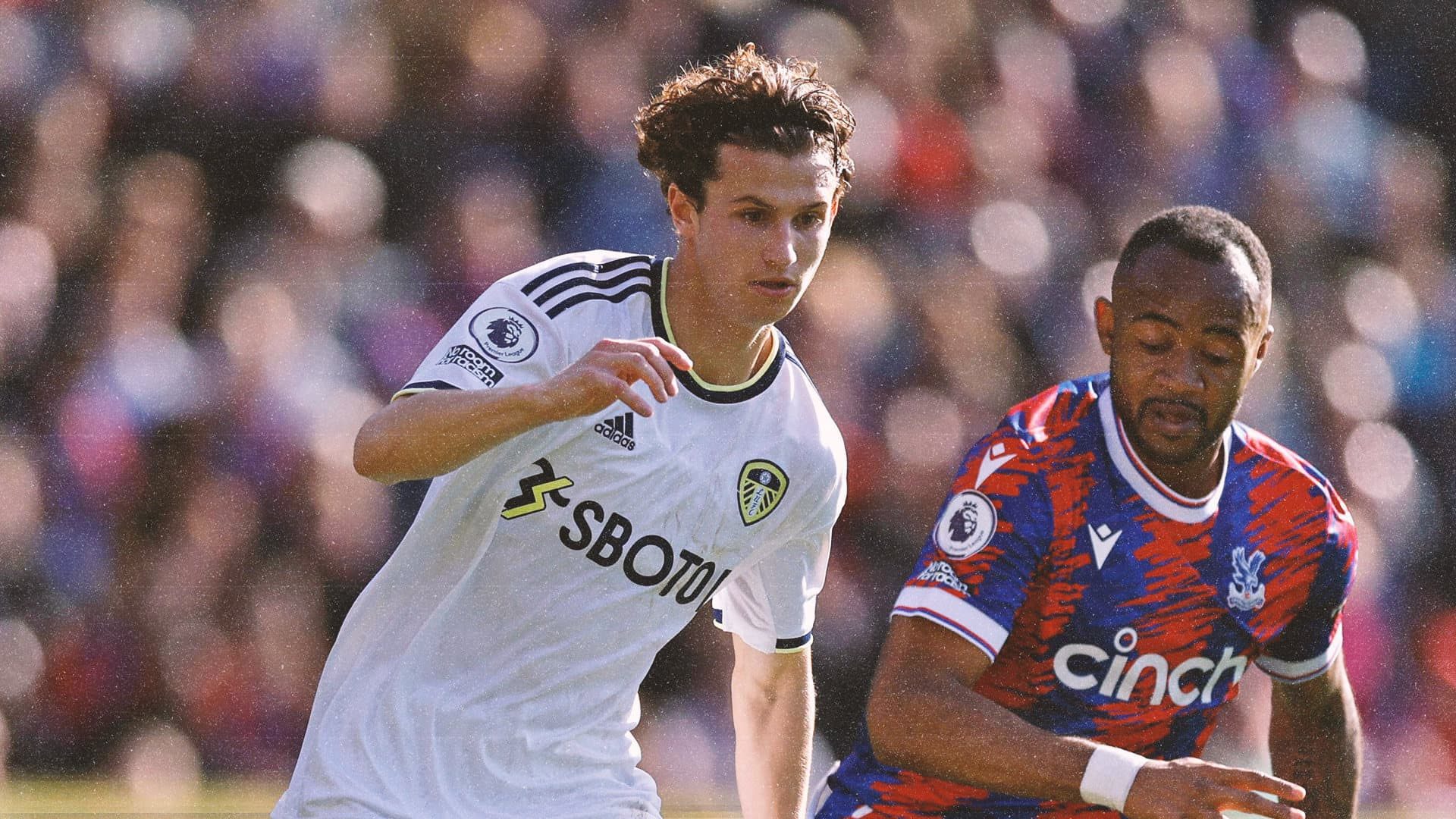 Brenden Aaronson on the ball at Selhurst Park, doing some cool stuff no doubt