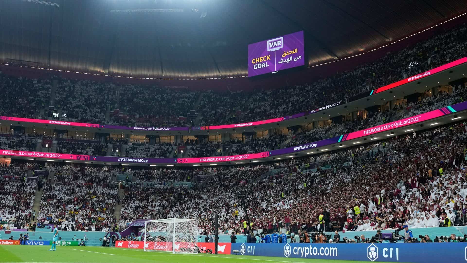 The 2022 World Cup in Qatar opens with a VAR check on the big screen, because of course it does