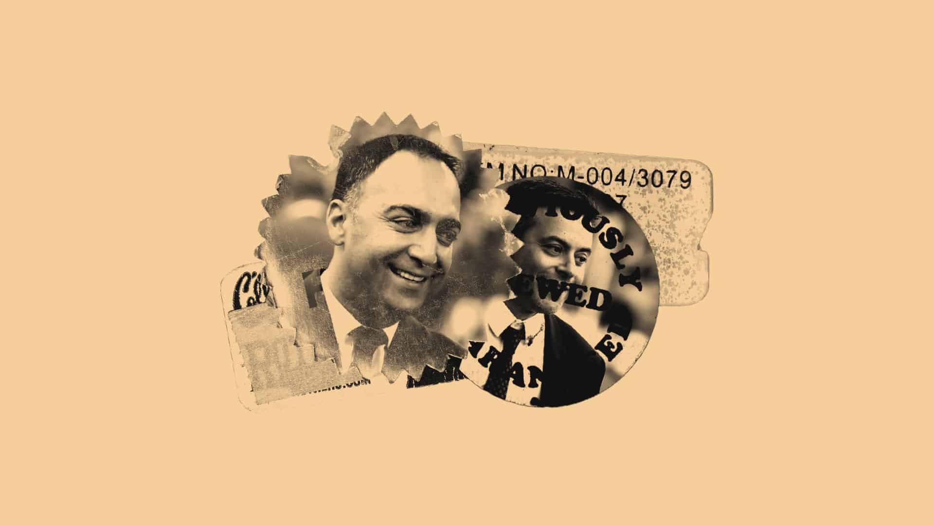 Artwork showing Paraag Marathe and Andrea Radrizzani in two small circles