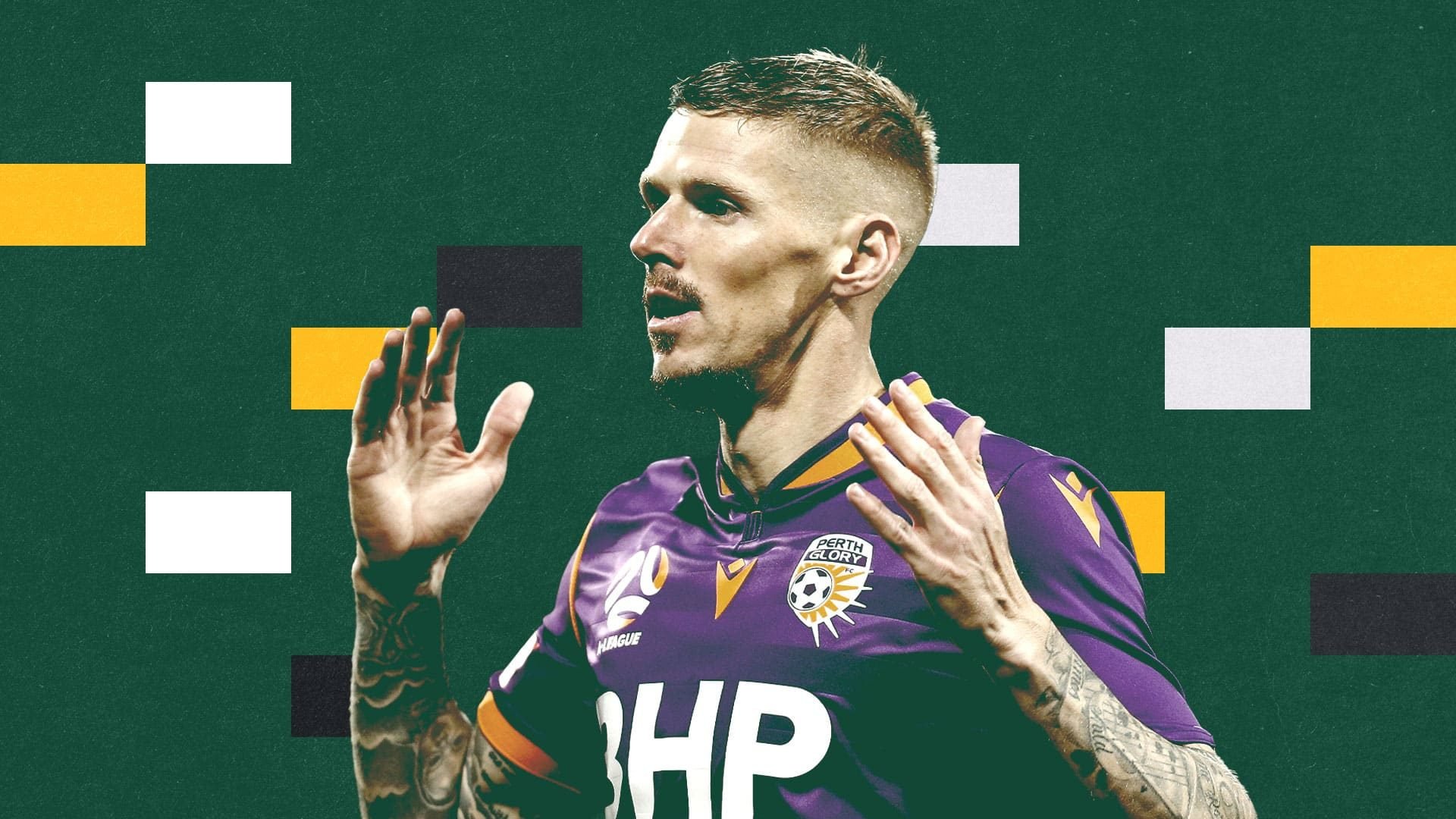 Perth Glory's answer to Diego Maradona, Andy Keogh