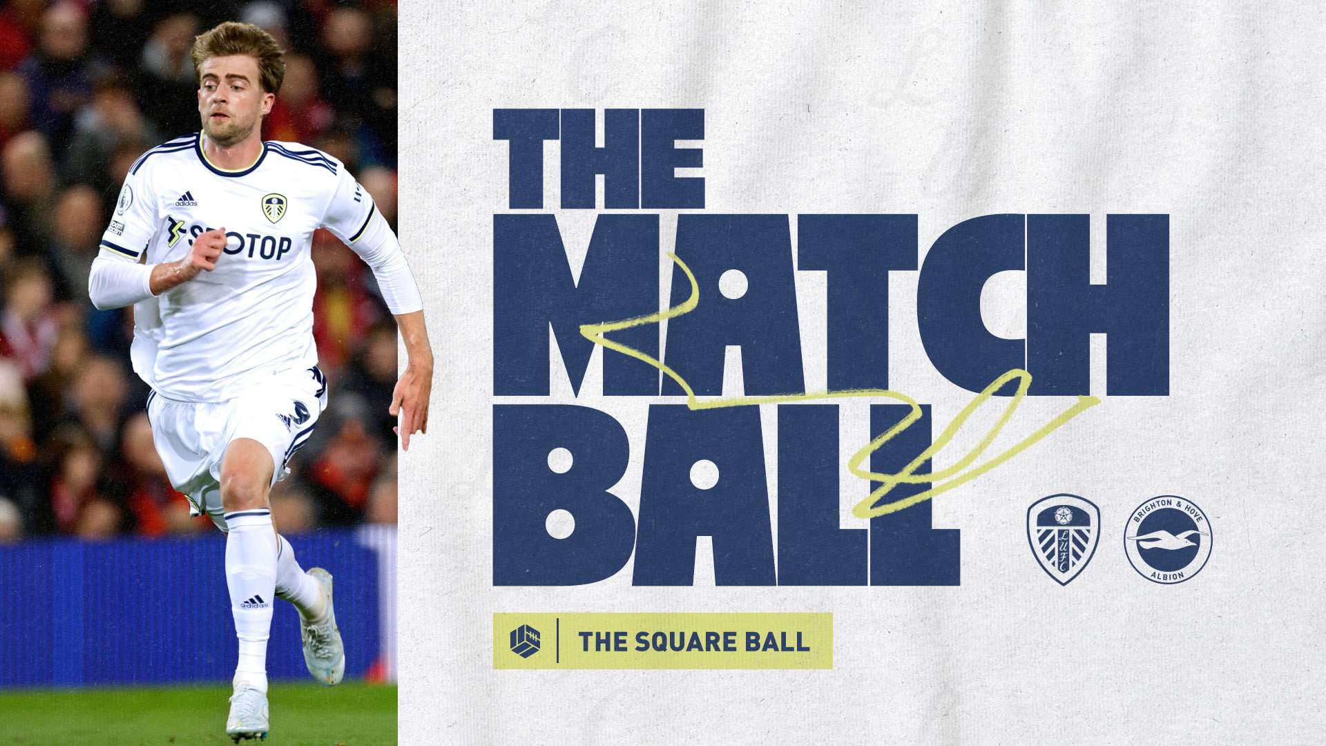 Watch the Brighton Match Ball • The Square Ball