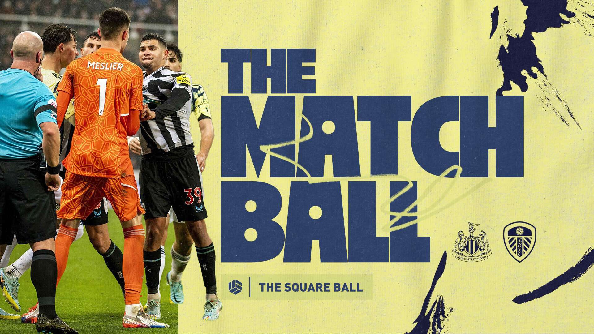 Watch the Newcastle Match Ball • The Square Ball